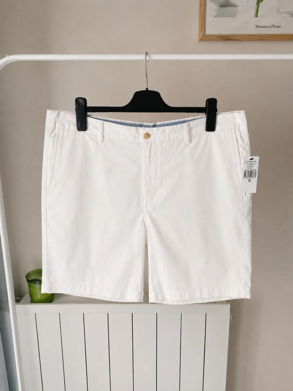 Bermuda short chino Polo Ralph Lauren wit zomer chic casual – Nieuw – photo 2